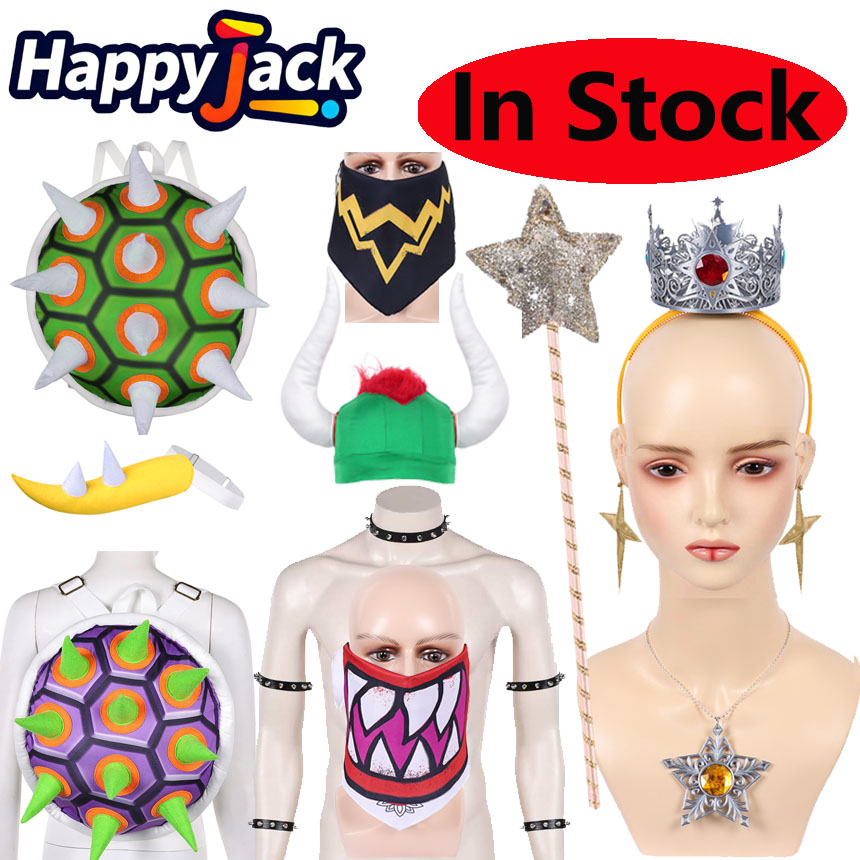 Leather Bracelet - Bowser Jr Cosplay Sjaal Masker Anime