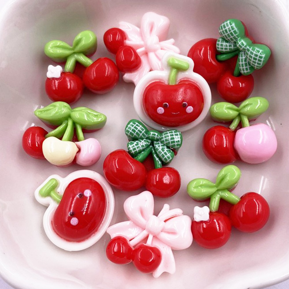 Paradise Jewelry & Watches Llc Miami Photos - 24 stks Kleurrijke Kawaii Cartoon Bowknort