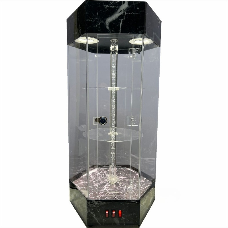 Jewelry And Watches Exhibition - Showcase Europese roterende vitrinekast Tentoonstellingsproducten Sieraden