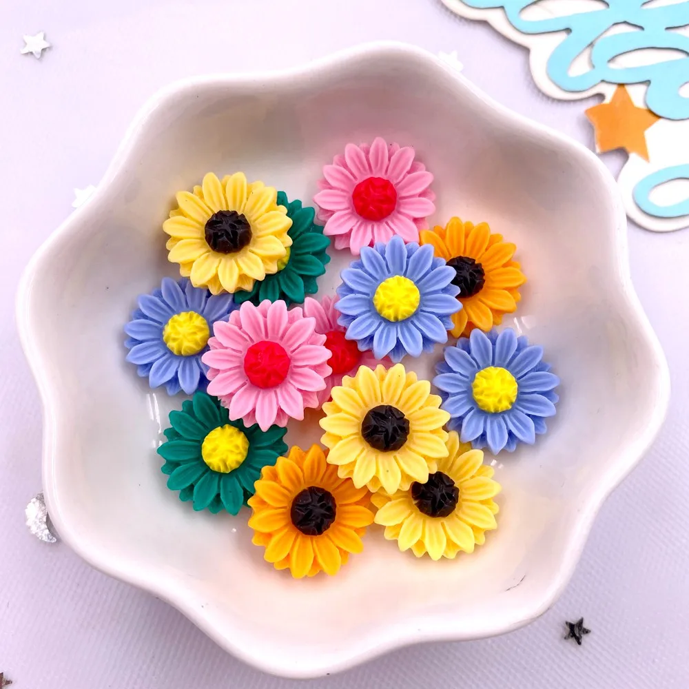 Paradise Jewelry & Watches Llc Miami Photos - 30 Stuks Hars Kleurrijke 15Mm Zonnebloem