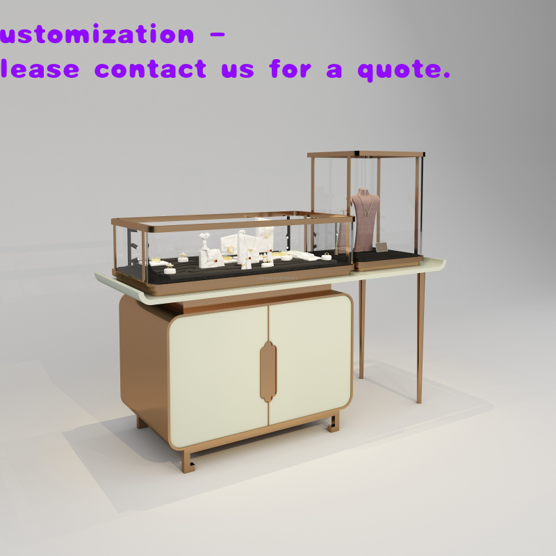 Jewelry And Watches Exhibition - Moderne sieradenpresentatietafel, toonbank, standtafel van MDF