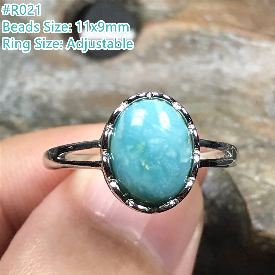 Turquoise Stone Ring - Top Natuurlijke Turquoise Ring Sieraden Voor
