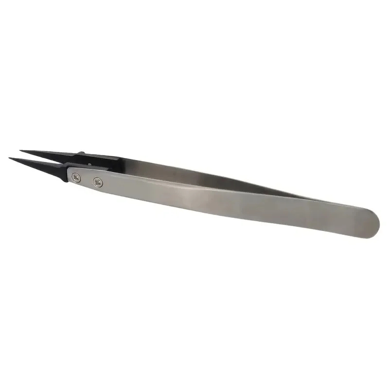Jewelry Repair & Watches Photos - 1 stuks ESD-veilige precisiepincetten, antistatische tips