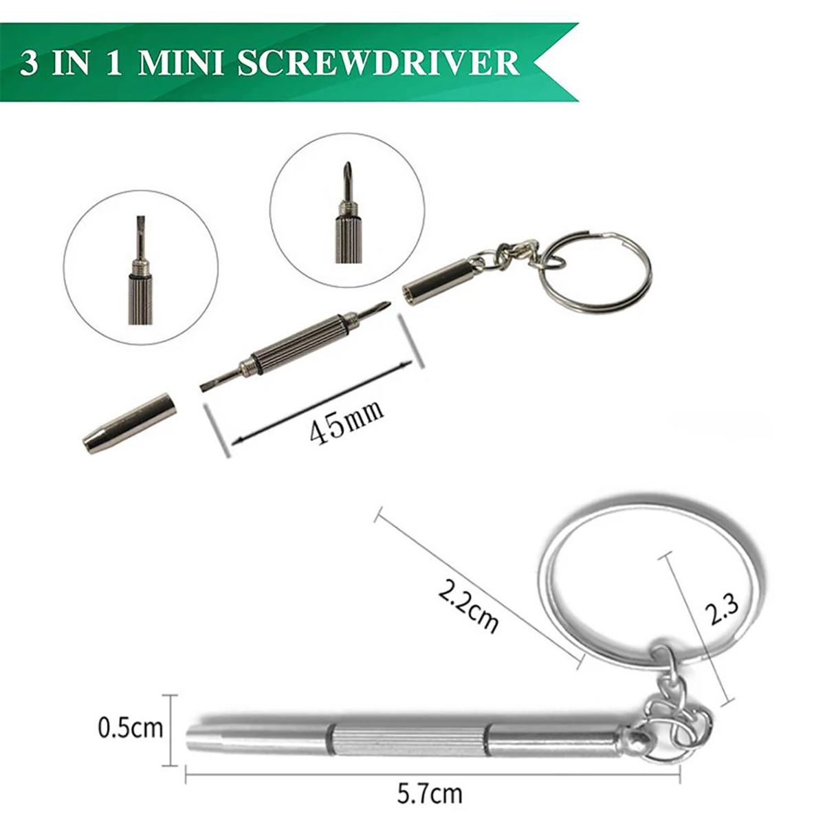 1/2PCS Precisie 3 in1 Schroeve - Jewelry Repair & Watches Photos recensie en prijs