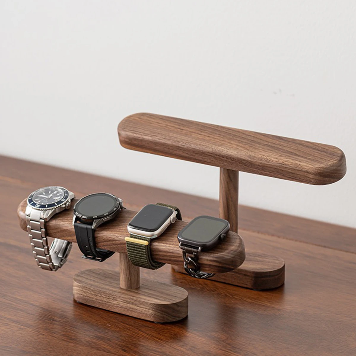 Walnoot houten sieradenorganiz - Jewelry And Watches Exhibition recensie en prijs