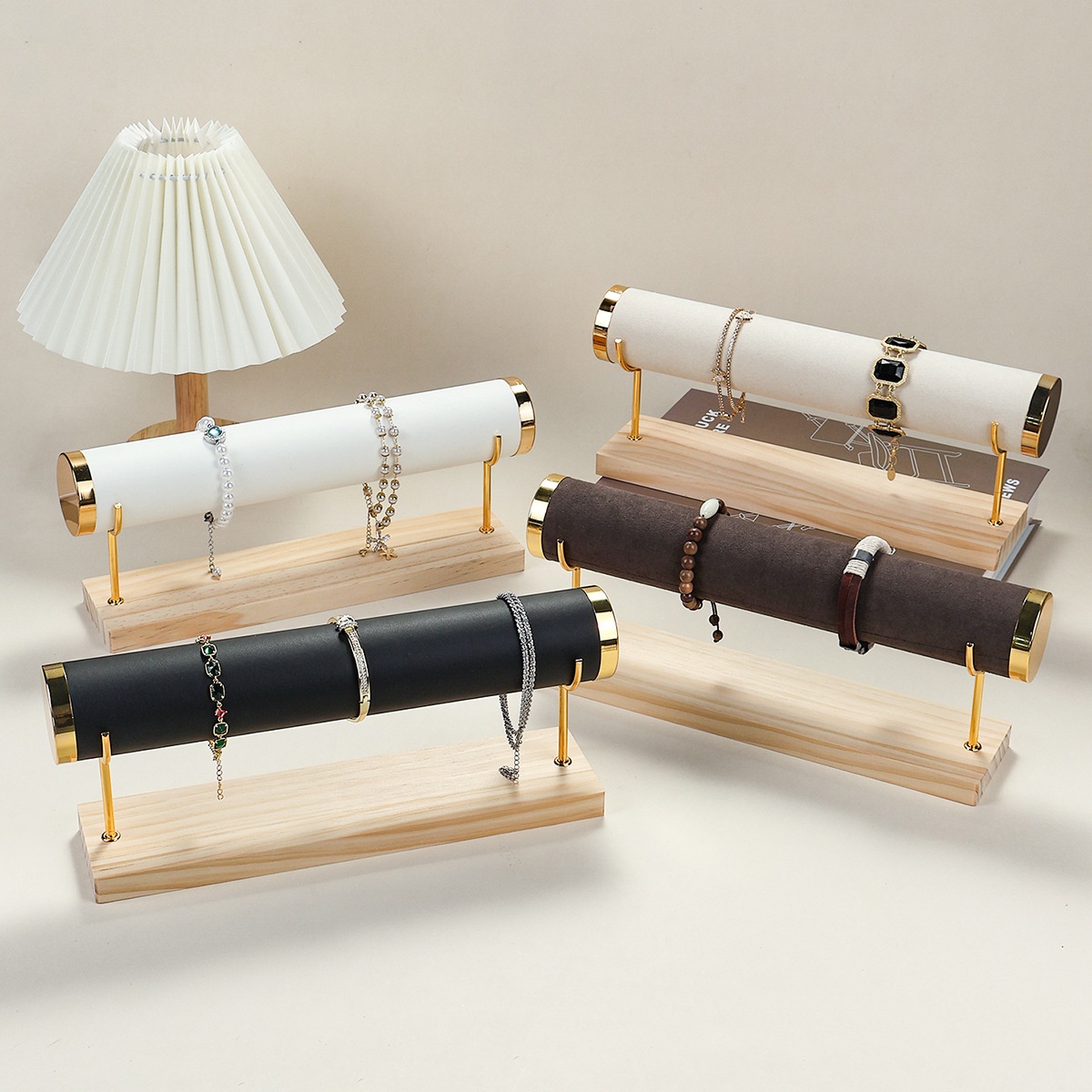 Massief houten sieradenstandaa - Jewelry And Watches Exhibition recensie en prijs