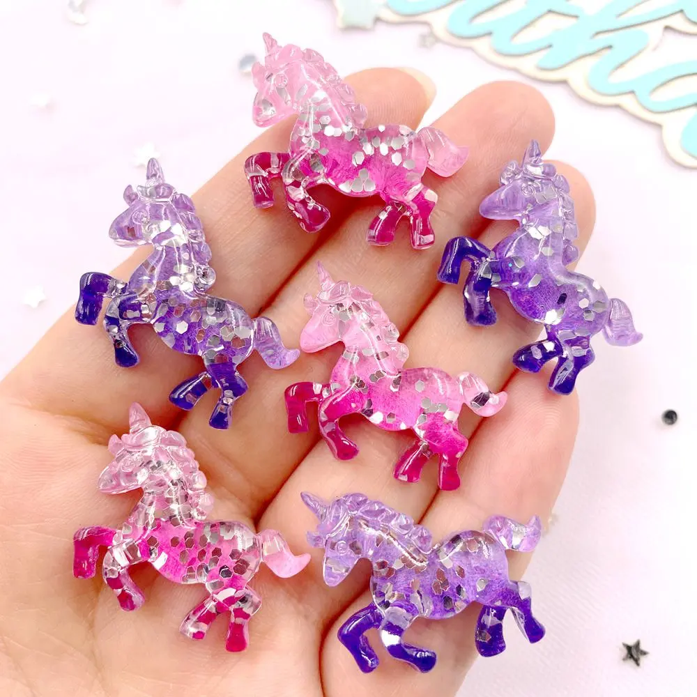 6 STKS Kleurrijke Hars Glitter - Paradise Jewelry & Watches Llc Miami Photos recensie en prijs