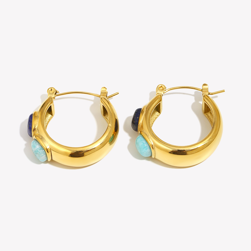 E.B.belle Ronde Lazurite Turqu - Turquoise Stone Ring recensie en prijs