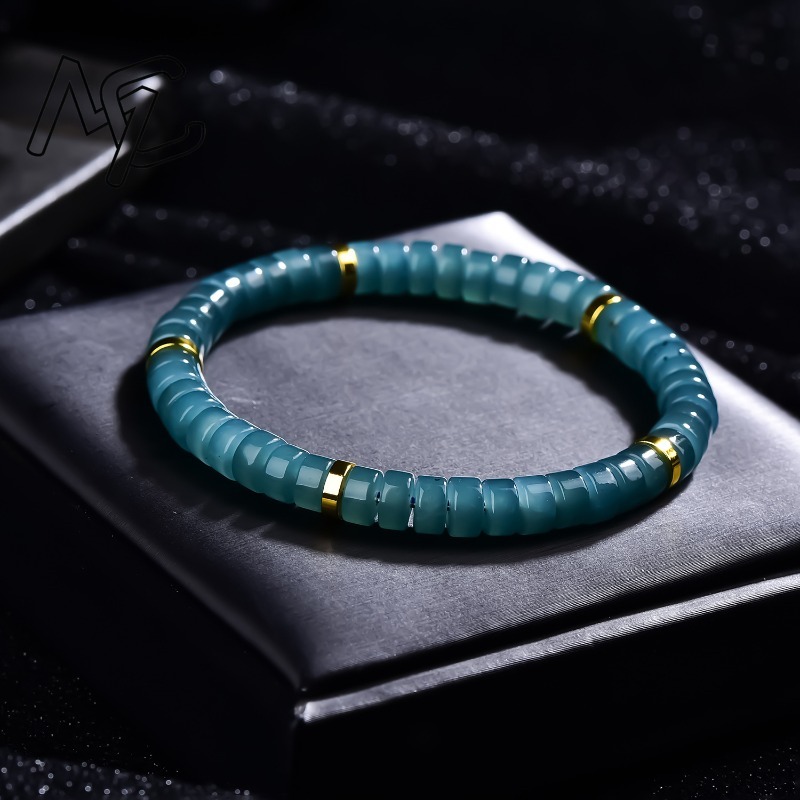 Natuurlijke Jadeïet Blauw Wate - Jewelry & Watches Ltd recensie en prijs