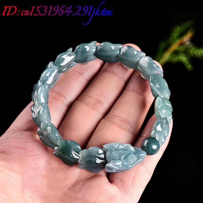 Blauwe Birmese Jadeïet Draak A - Jewelry & Watches Ltd recensie en prijs