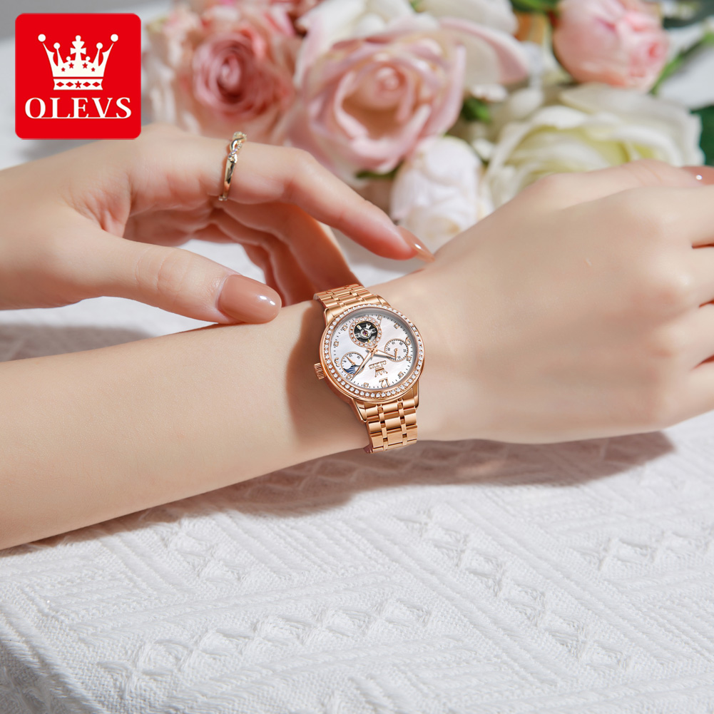 OLEVS dameshorloges topmerk lu - Leather Bracelet recensie en prijs