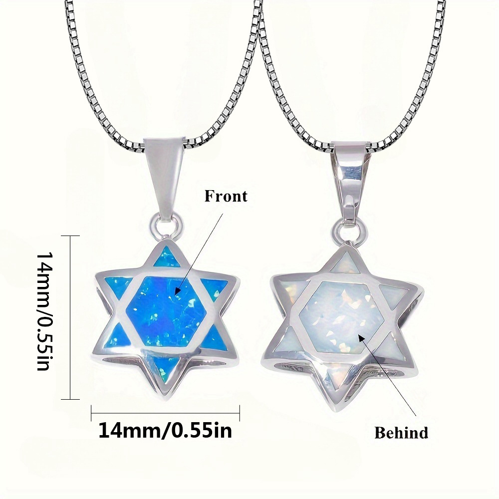 Davidster Opaal hanger ketting - Jewelry & Watches Ltd recensie en prijs