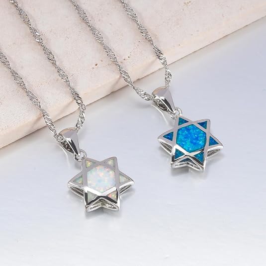Davidster Opaal hanger ketting - Jewelry & Watches Ltd recensie en prijs
