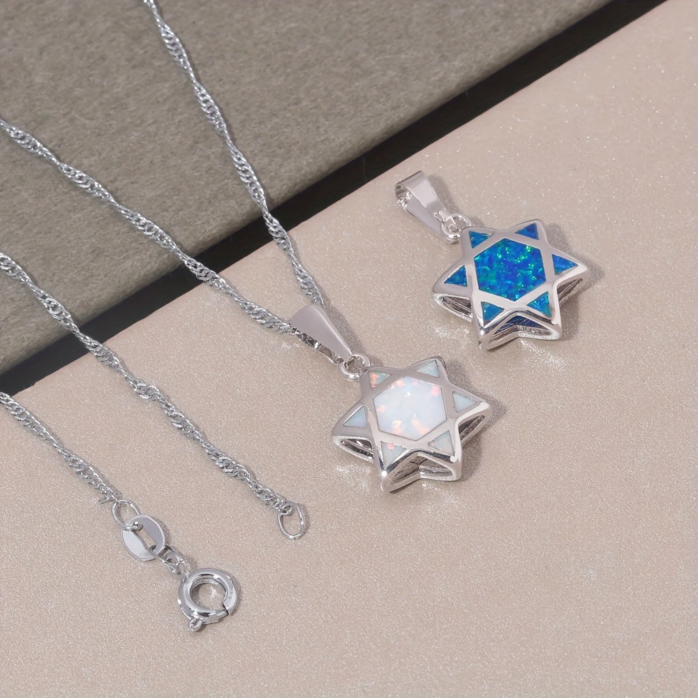 Davidster Opaal hanger ketting - Jewelry & Watches Ltd recensie en prijs