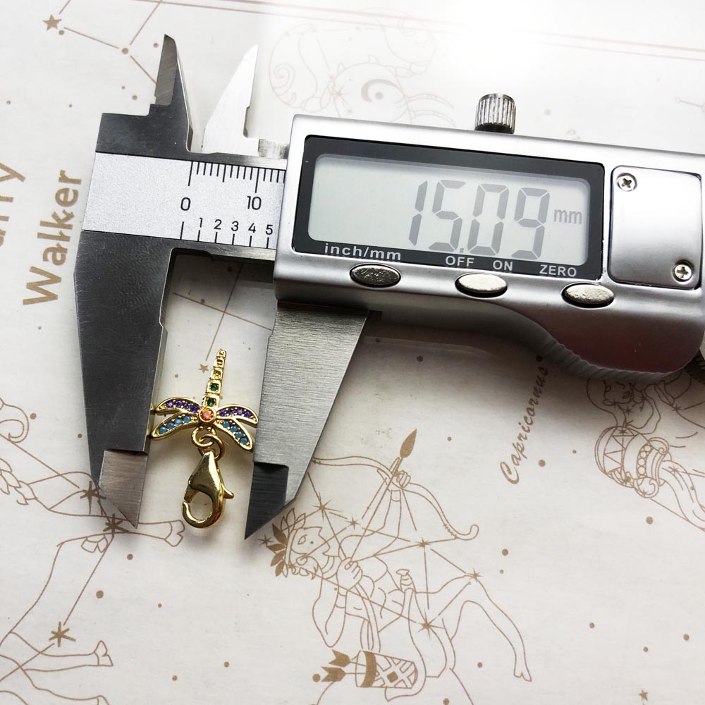 Dragonfly Charm Hanger Herfst  - Paradise Jewelry & Watches Llc Miami Photos recensie en prijs